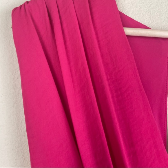 ALICE + OLIVIA Strawberry Ruche Nanette Dress NWT - Picture 5 of 14